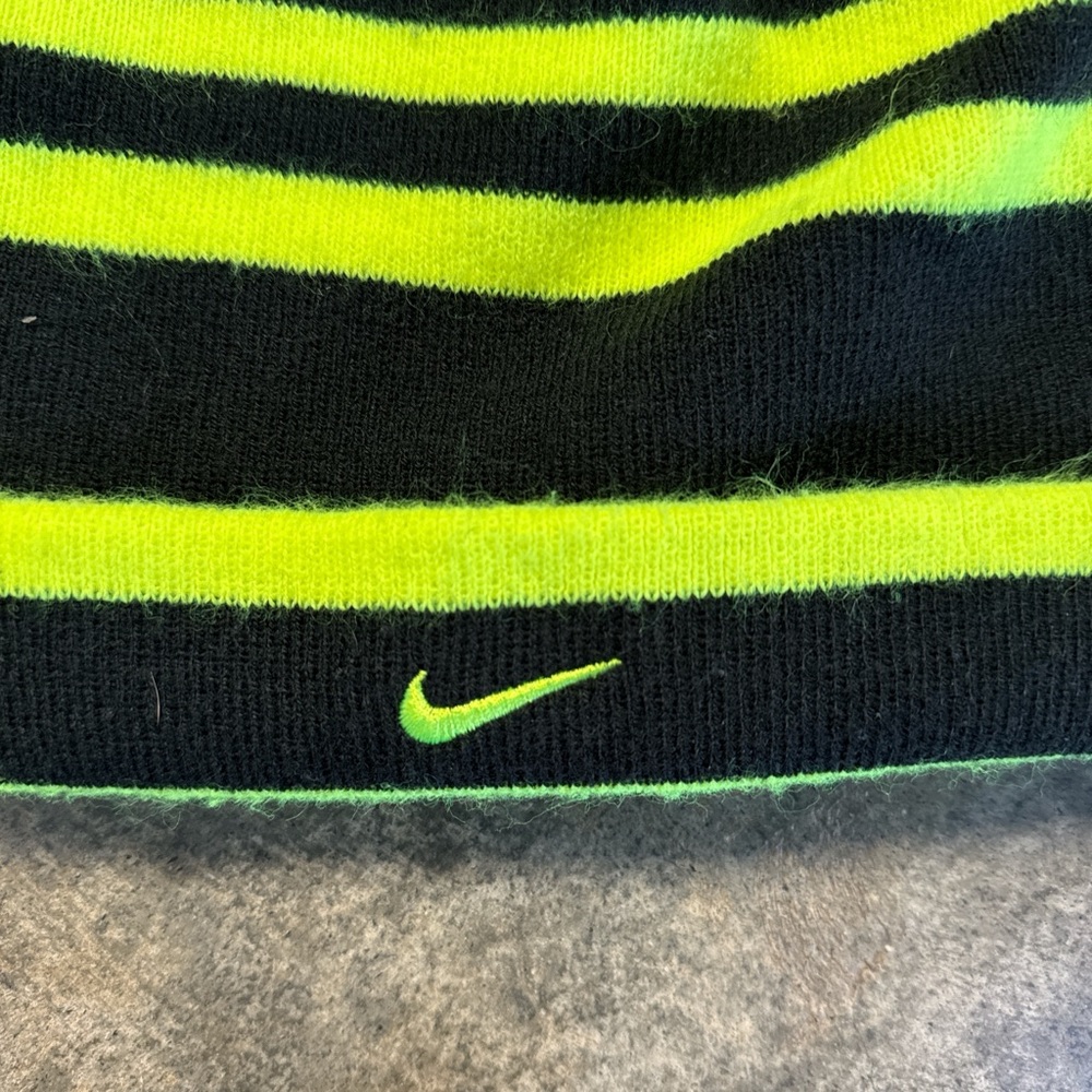 Neon Striped Nike Beanie - Picture 2 of 4